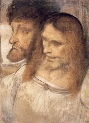 Têtes de St Thomas et Jacques le Majeur